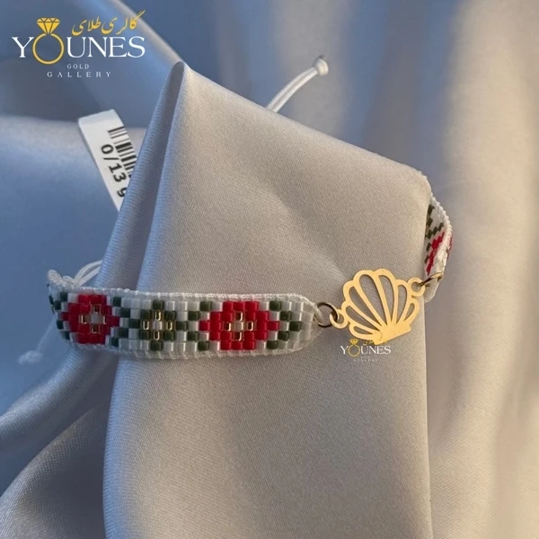 دستبند میوکی صدف طلا